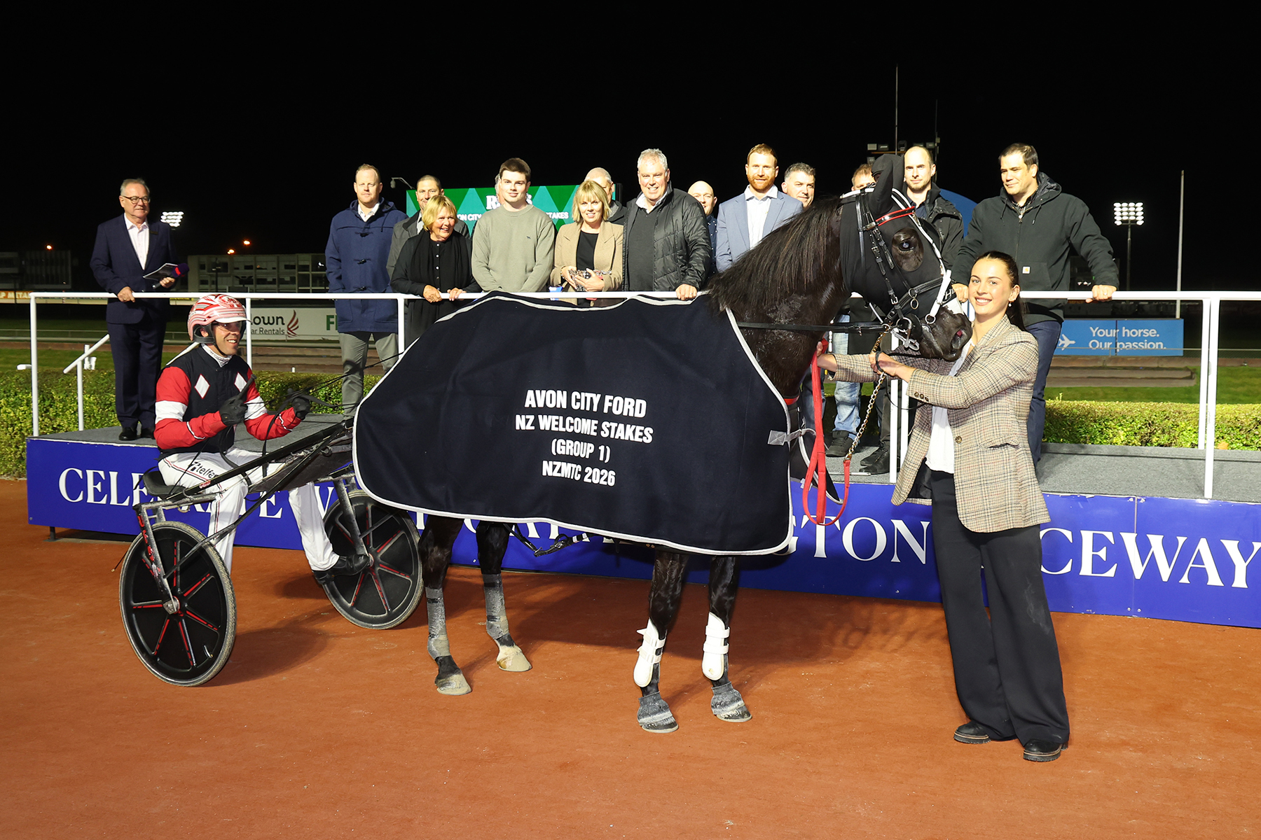 Dunns star with big double at Addington | Addington Raceway & Events Centre